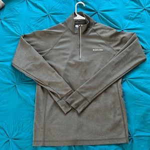 Mens Columbia quarter zip